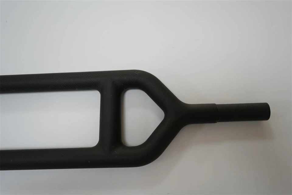 Carbon Fiber Black Crutches