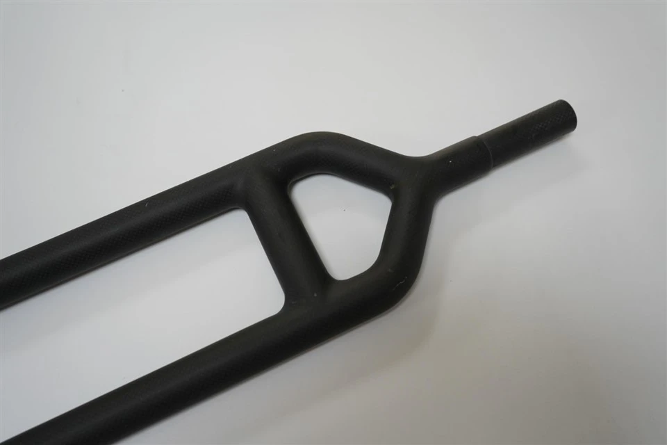 Carbon Fiber Black Crutches