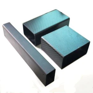 Prispôsobte štvorhrannú dutú časť 3K z uhlíkových vlákien